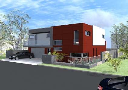 Návrh stavby - studie